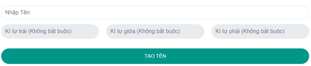 hướng dẫn tạo tên kí tự đặc biệt