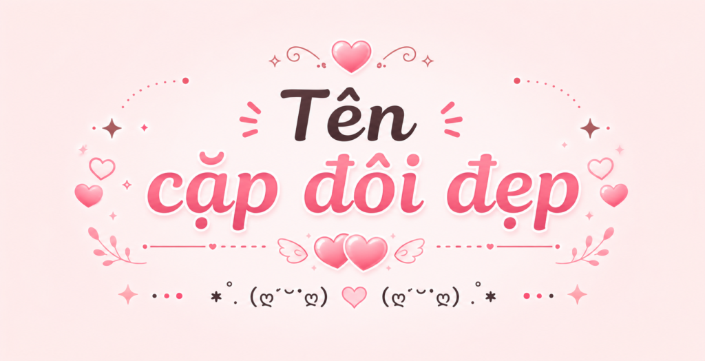 tên cặp đôi đẹp